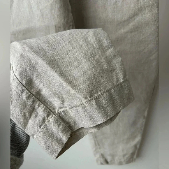 Athleta Voyager Linen Pant natural color - Picture 10 of 15